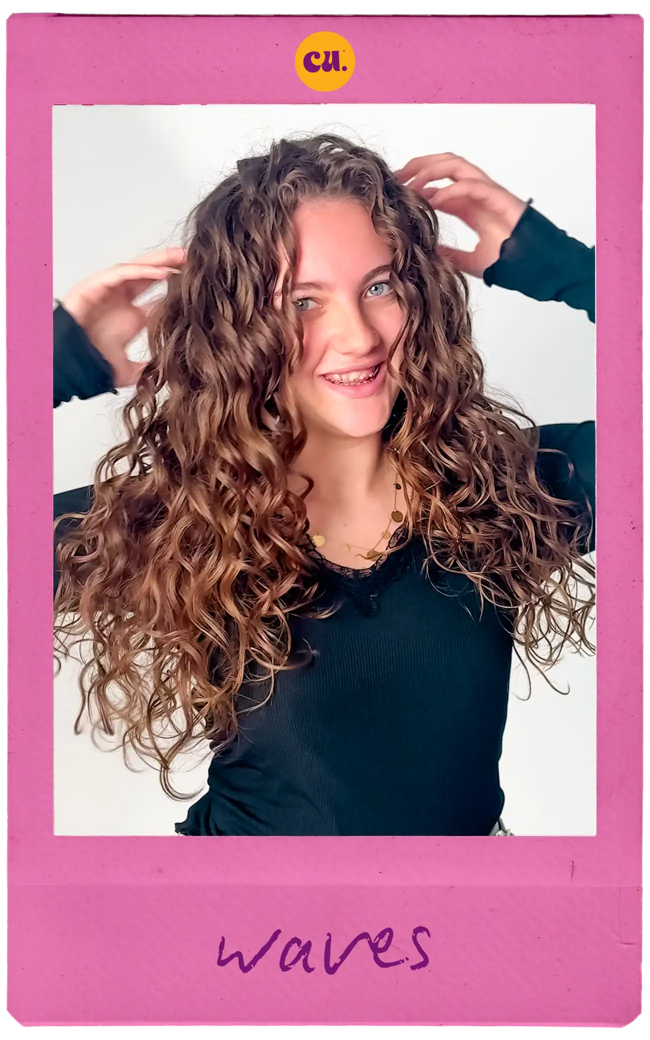 Vibrant curly hair styled with Curlit products showcasing beautiful waves and ringlets for stunning hair volume and texture.