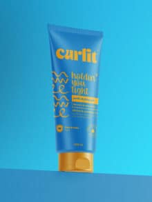 Soft curly hair styling gel with strong hold, silicone and paraben free, for bouncy and voluminous curls, ideal for curly and wavy hair.
